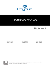 Kaysun KAYF-22 DN3.0 Manuel Technique