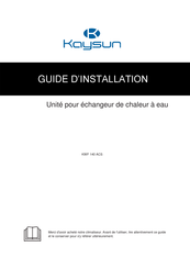 Kaysun KWF 140 ACS Guide D'installation