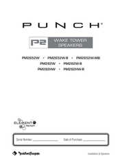 Rockford Fosgate PUNCH PM2652W-B Mode D'emploi