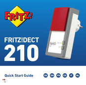 Fritz! FRITZ!DECT 210 Guide Rapide