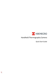 Hikmicro M Serie Guide Rapide