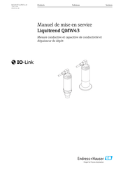 Endress+Hauser Liquitrend QMW43 Manuel De Mise En Service