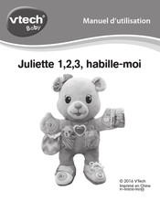 VTech baby Juliette 1,2,3, habille-moi Manuel D'utilisation