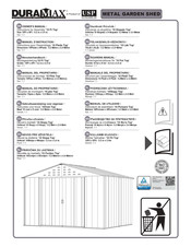 DuraMax 10 Ft Top Manuel D'instruction