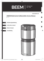 Beem Aroma Deluxe 04120 Mode D'emploi