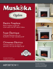 Greenway Home Products Muskoka MEF2873CW-1 Instructions D'assemblage
