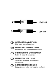 SUHNER USC 9R Instructions D'utilisation