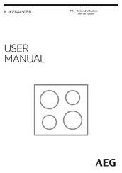 AEG IKE64450FB Notice D'utilisation