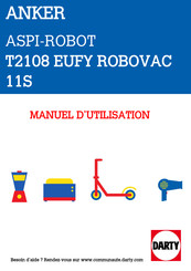 EUFY RoboVac T2108 Manuel D'utilisation