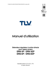 TLV DR8-3P Manuel D'utilisation