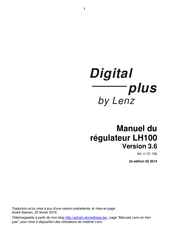 Lenz Digital plus LH100 Manuel