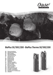Oase BioPlus Thermo 100 Notice D'emploi