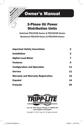 Tripp-Lite PDU3VN Serie Manuel Du Propriétaire