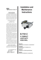 T&S B-7161-C Instructions Pour L'installation Et La Maintenance