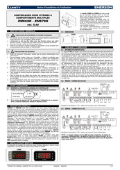 Emerson Lumity XM669K Notice D'installation Et D'utilisation