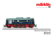 marklin V 140 Serie Mode D'emploi