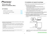 Pioneer A-50DA Manuel D'installation