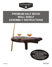 Hathaway PREMIUM HALF MOON BG2552 Instructions De Montage