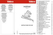 VALERA X-STYLE 645.01 Mode D'emploi