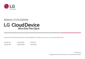 LG Cloud Device 24CN670WK Manuel D'utilisation