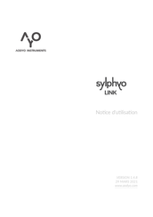 Aodyo Instruments sylphyo LINK Notice D'utilisation