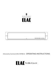 ELAC Discovery Serie Mode D'emploi