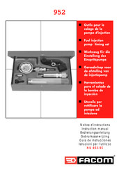 Facom 952 Notice D'instructions