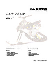 AD Boivin HAWK JR 120 2007 Guide Du Conducteur