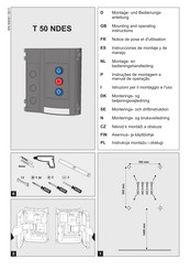 Novoferm T50 NDES Notice De Pose Et D'utilisation