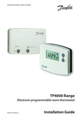 Danfoss TP4000 Range Guide D'installation