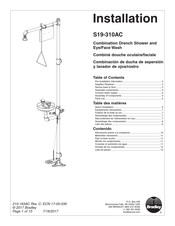 Bradley S19-310AC Manuel D'installation