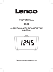 LENCO CR-16 Mode D'emploi