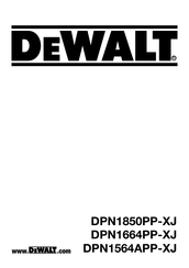 DeWalt DPN1664PP-XJ Traduction De La Notice D'instructions Originale