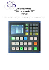 CB ELECTRONICS TFT-422 Manuel