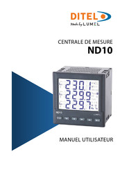 Lumel DITEL ND10 Manuel Utilisateur