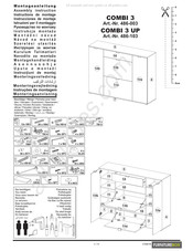 FURNITUREBOX 486-103 Instructions De Montage