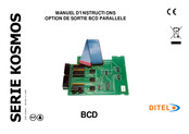 Ditel BCD Manuel D'instructions