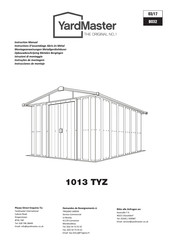 Yardmaster 1013 TYZ Instructions D'assemblage