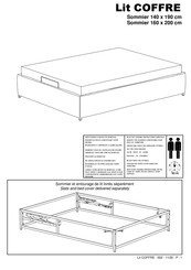 BUT Sommier 140 x 190 Mode D'emploi