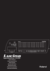Roland Lucina AX-09 Mode D'emploi