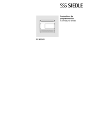 SSS Siedle EC 602-03 Instructions