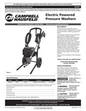 Campbell Hausfeld CP5101 Instructions D'utilisation Et Manuel De Pièces