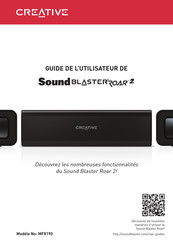 Creative Sound Blaster Roar 2 MF8190 Guide De L'utilisateur