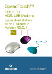 THOMSON SpeedTouch USB/330 Guide D'installation Et De L'utilisateur