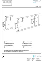 Pressalit Care RK1520 Notice De Montage