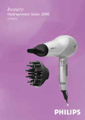 Philips Beauty Hydraprotect Salon 2000 Mode D'emploi