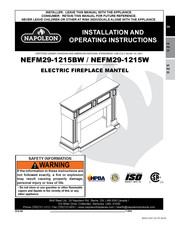 Napoleon NEFM29-1215BW Instructions D'installation Et D'opération