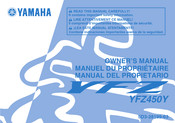 Yamaha YFZ450Y Manuel Du Propriétaire