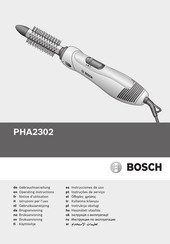 Bosch PHA 2302 Notice D'utilisation