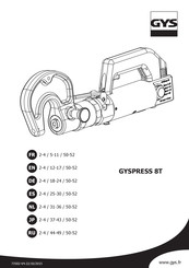 GYS GYSPRESS 8T Mode D'emploi